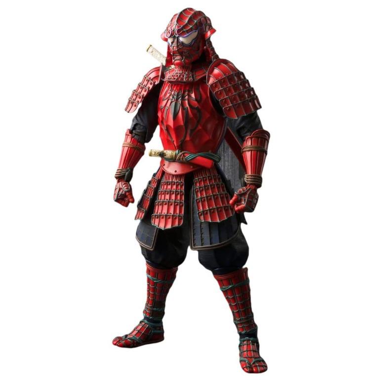 Spider man samurai figure store