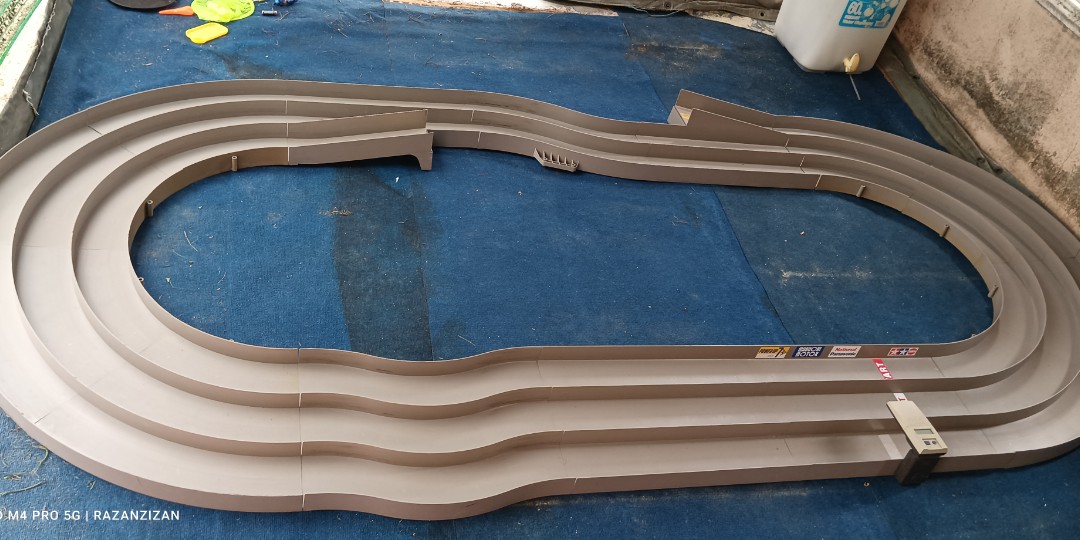 Tamiya 3lane track original Japan + Lap Timer Tamiya Original, Hobbies