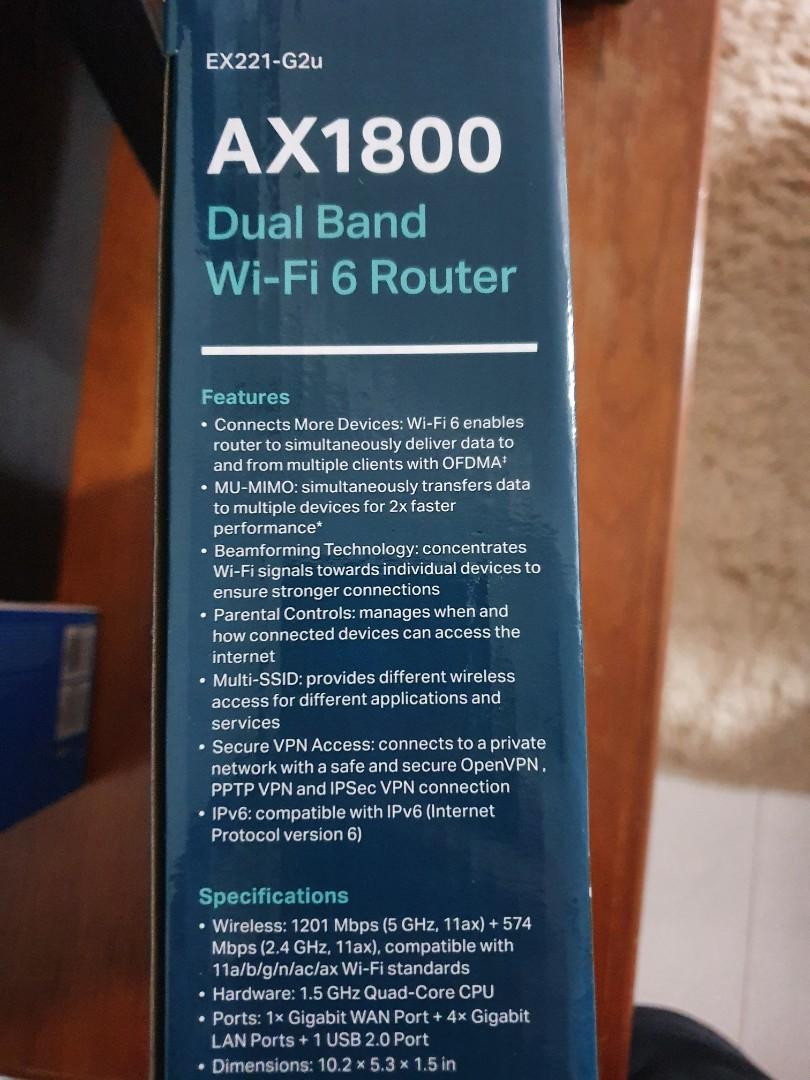 TP Link AX 1800 Router, Mobile Phones & Gadgets, Other Gadgets on Carousell