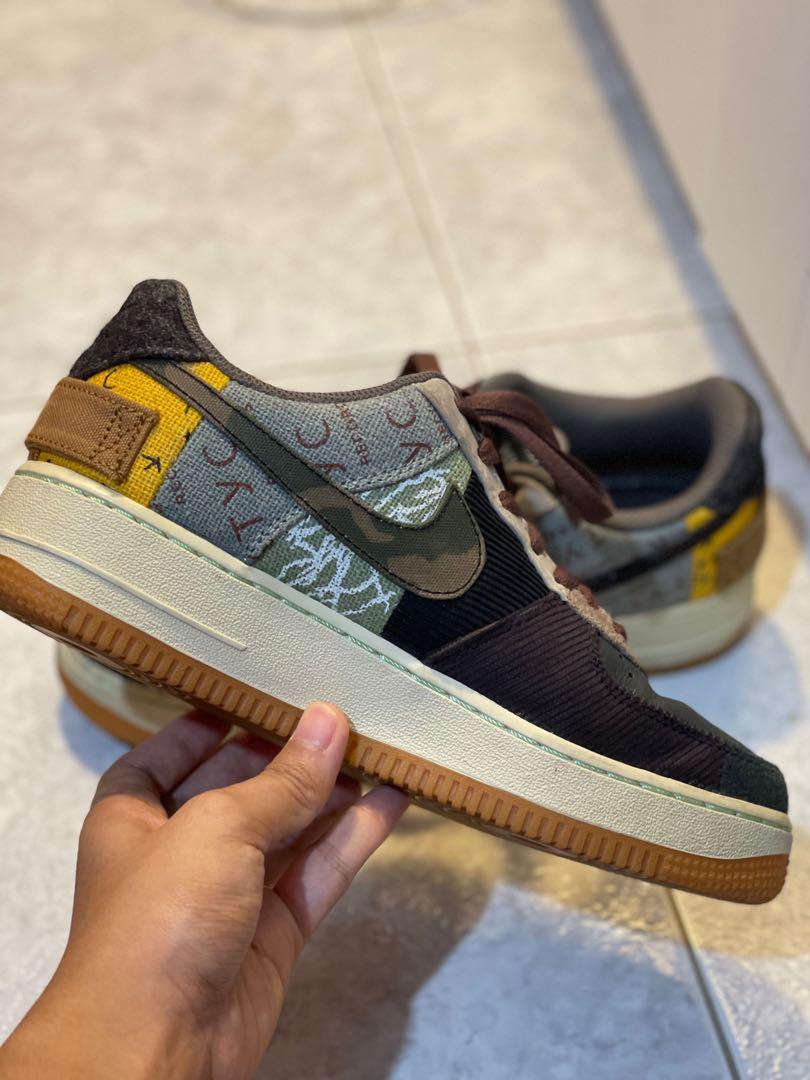 Nike air force x travis scott sale