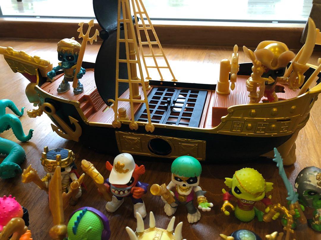 Treasure X Sunken Gold Ship Playset and Figures, Hobbies & Toys, Toys