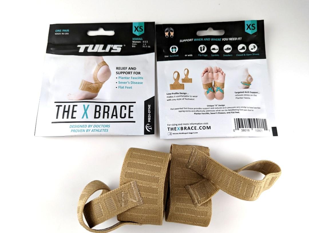 Tuli X Brace Arch Support instead of Low Dye Taping Beauty