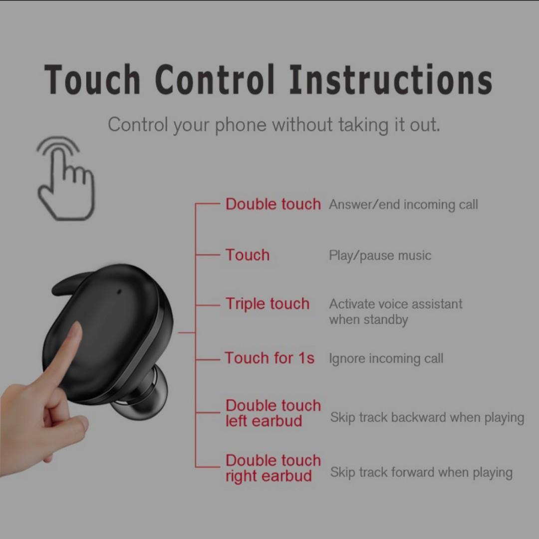 Y30 hotsell earbuds manual