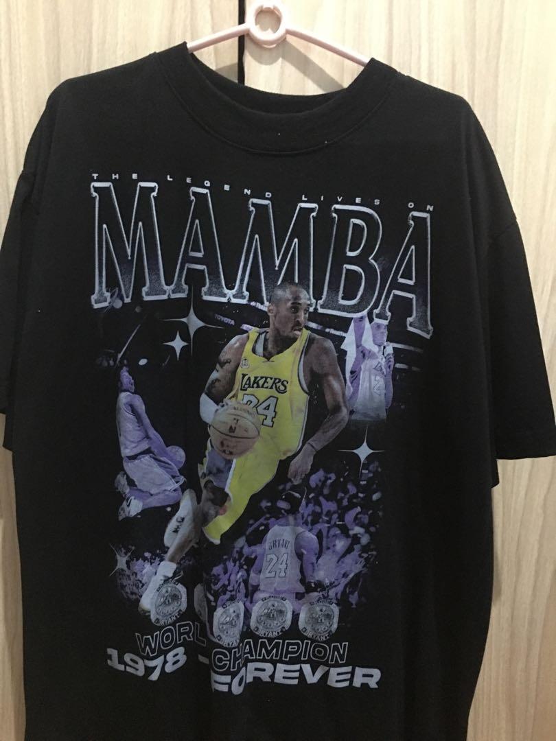 UNDRAFTED Kobe Bryant Mamba Forever shirt XL Men s Fashion