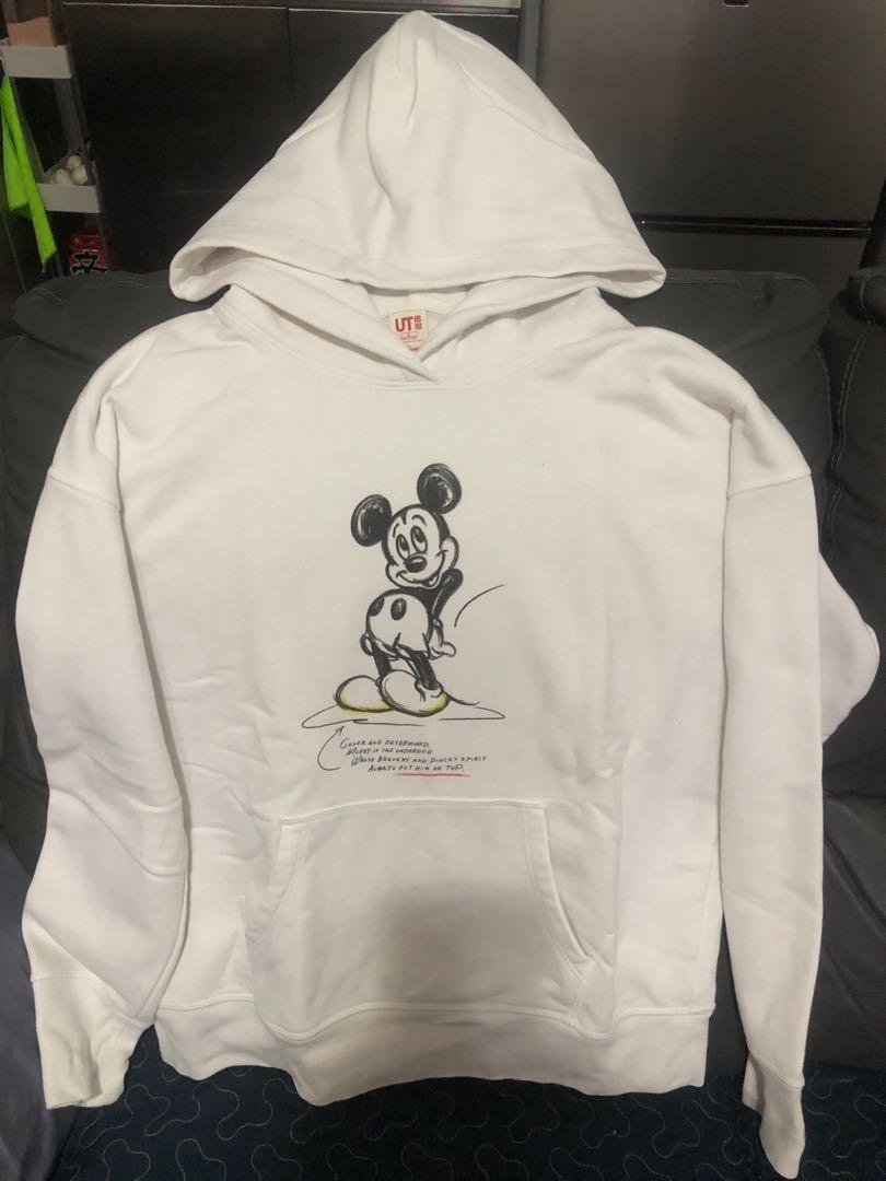 UNIQLO Mickey Mouse Hoodie ( L), Women's Fashion, Coats, Jackets and ...