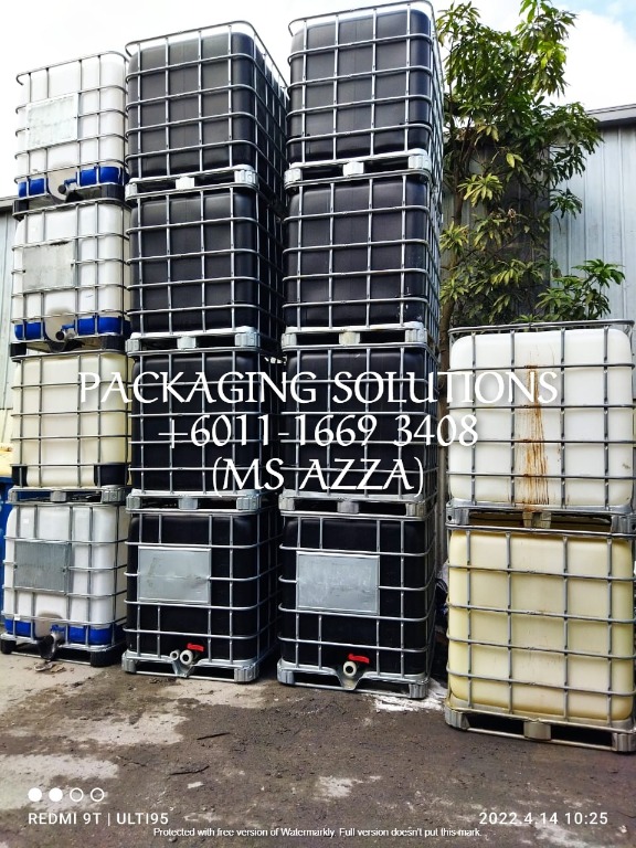 Used IBC Tank (Black) 1000L, Everything Else, Others on Carousell