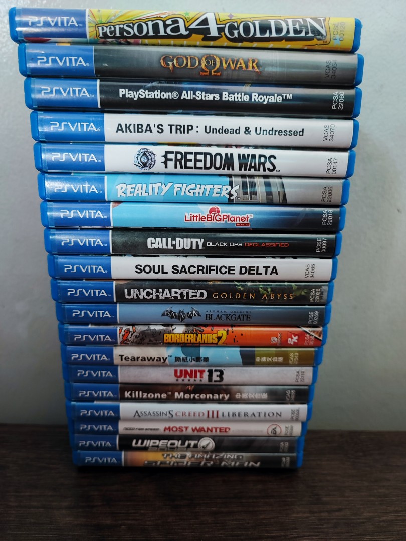 Used PS Vita Games, Video Gaming, Video Games, PlayStation on Carousell