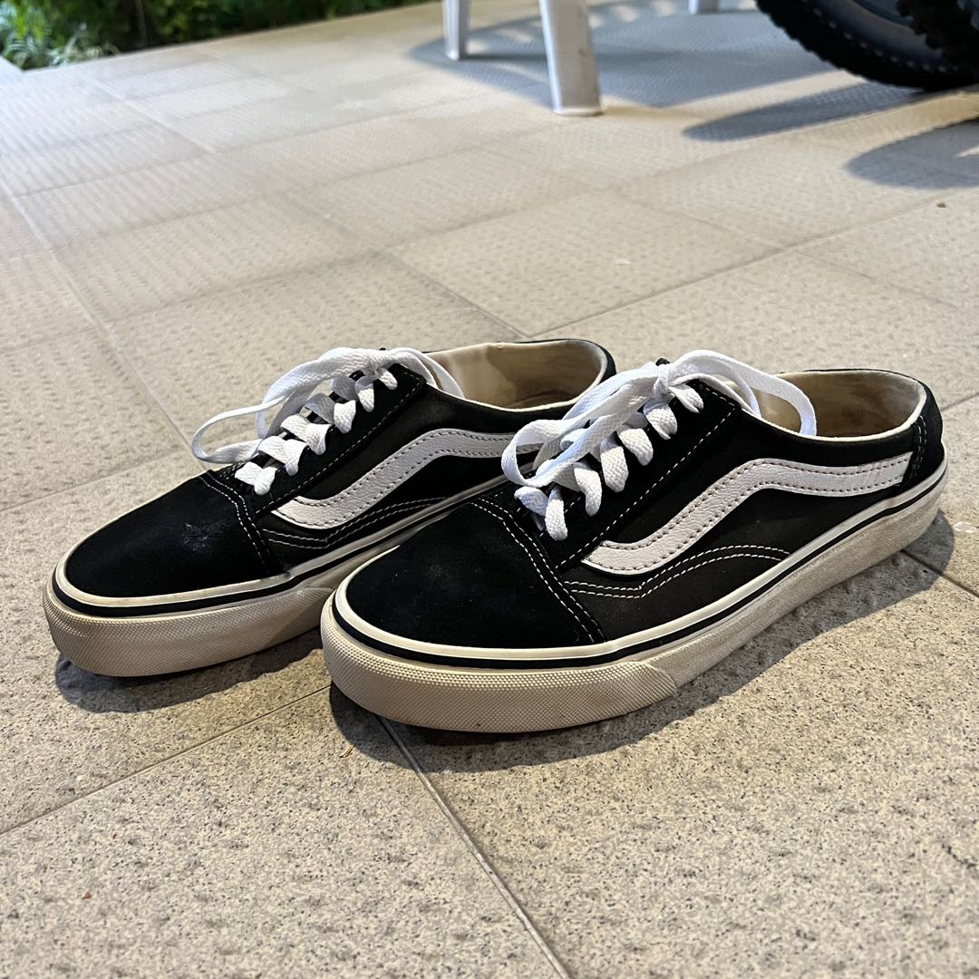 Vans Old Skool Mule Women s Fashion Footwear Sneakers on Carousell