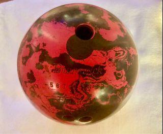Vintage Brunswick Fireball Bowling Ball
