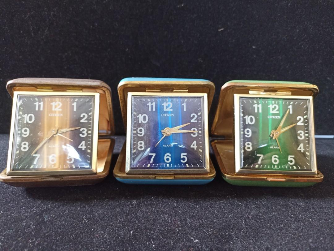 Vintage Citizen Travel Alarm Clock, Hobbies & Toys, Memorabilia