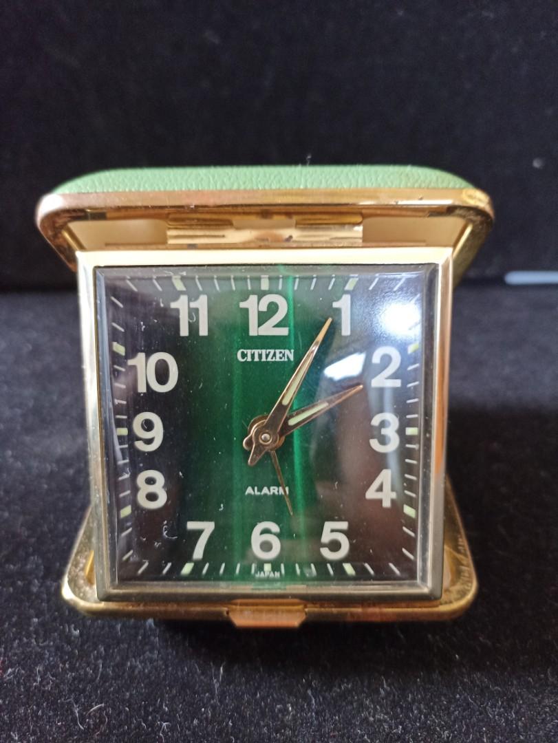 Vintage Citizen Travel Alarm Clock, Hobbies & Toys, Memorabilia