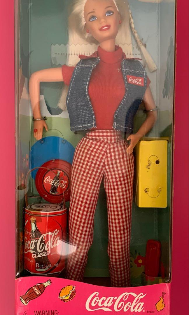 mattel coca cola barbie
