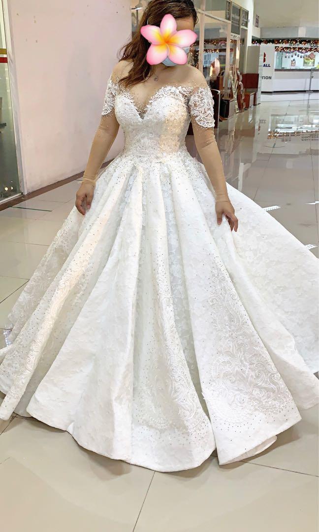 Umbrella sales cut gown