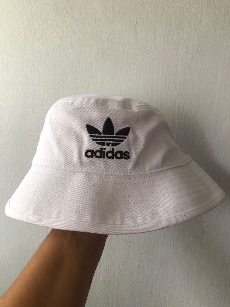 Original White Adidas Bucket Hat, Men's 