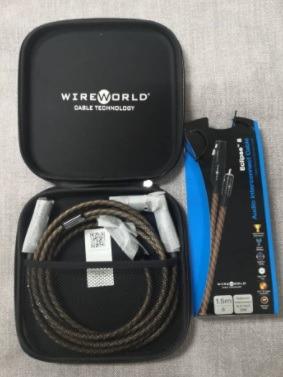 Wireworld Eclipse 8 Balanced XLR Interconnect cable 1.5m for sale