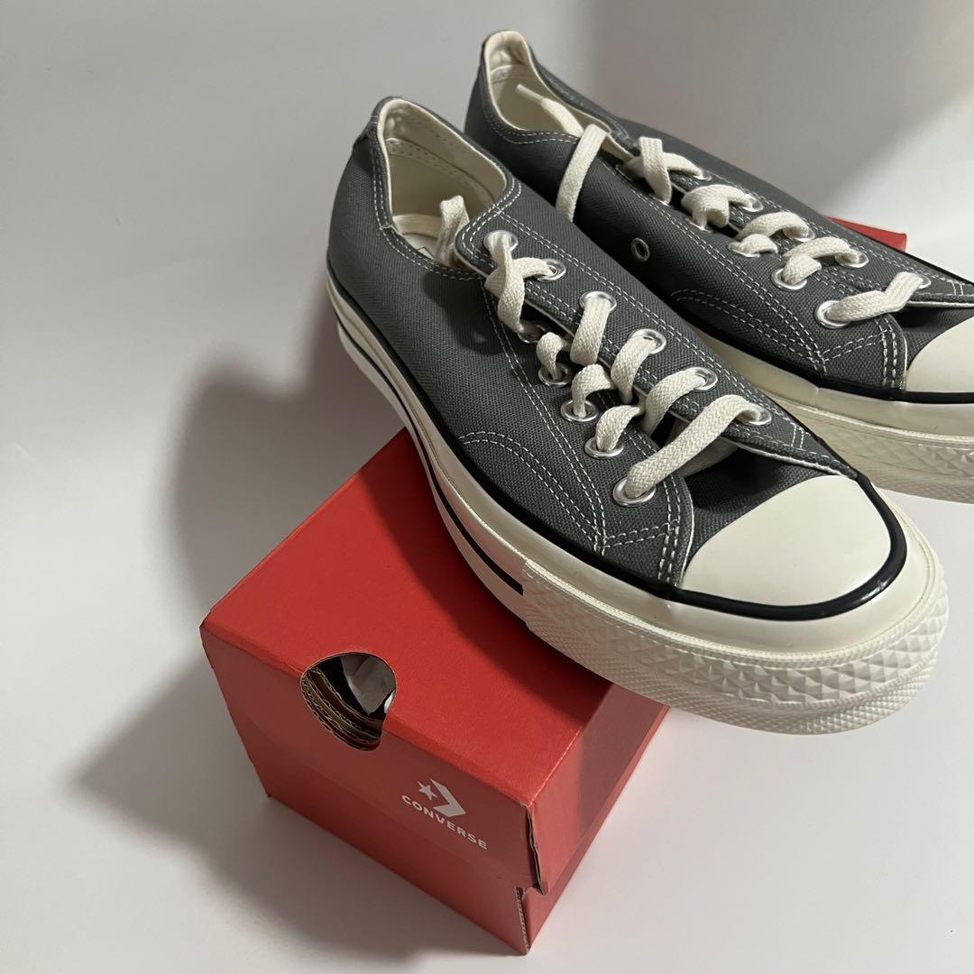 WTS CONVERSE CHUCK TAYLOR 70 OX MASON GREY SHOES Women s Fashion