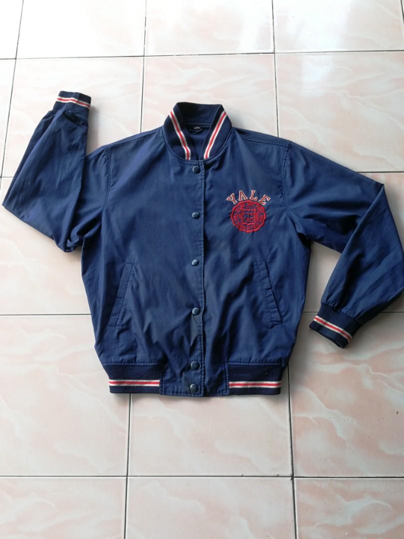 YALE varsity jacket, Men's Fashion, Coats, Jackets and Outerwear on Carousell