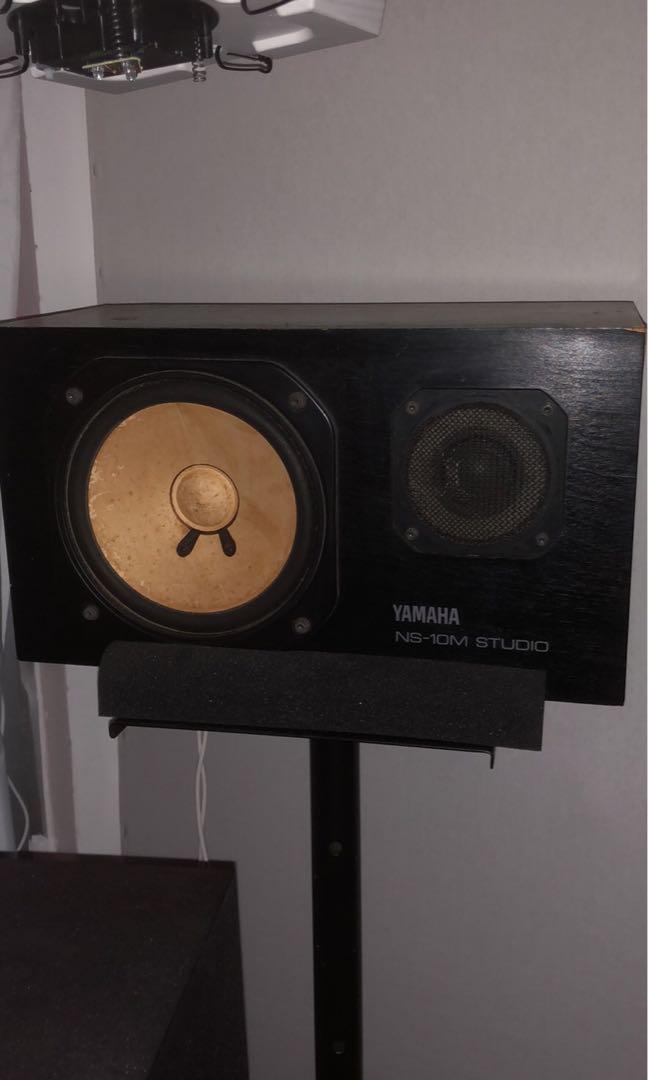 Yamaha NS 10 M studio passive reference studio monitors + amplifier,  Hobbies & Toys, Music & Media, Musical Instruments on Carousell
