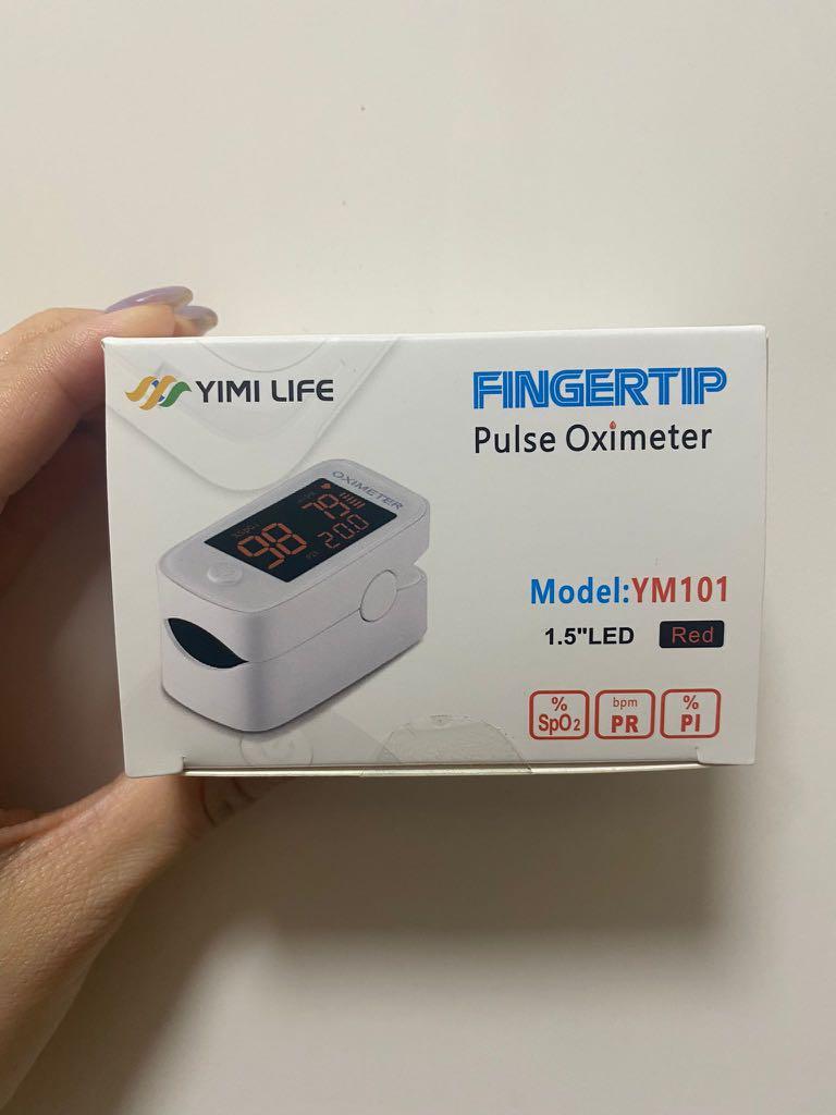 YIMI LIFE YM101 Pulse Oximeter 血氧機, 健康及營養食用品, 健康監測儀和體重秤 Carousell