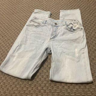 Zara girls denim skinny jeans