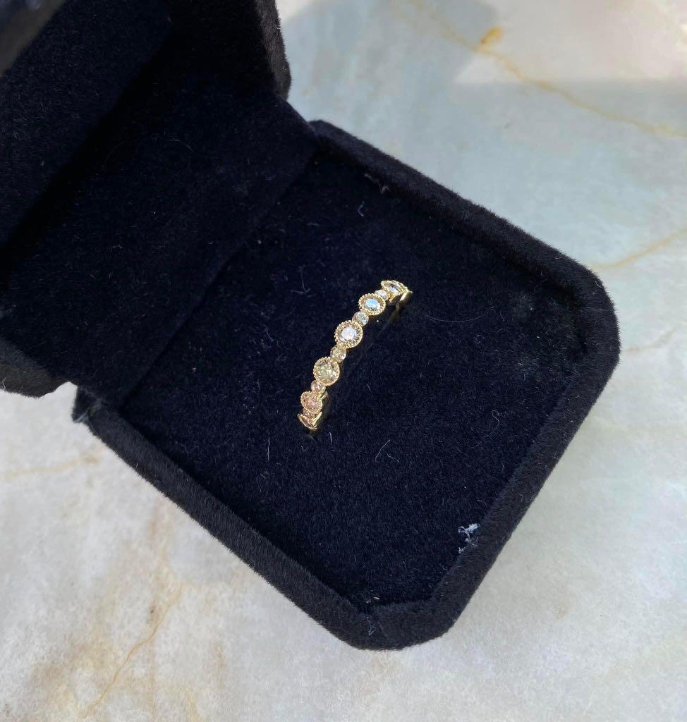 0.50 carat Band Love Ring (Category: Rings) located in Batangas. Submitted by makeupxjunkie (Listing ID 1155346148, Image 1). Description: 0.50ct Band-love Ring K18 YG S6 P 12,500 101% authentic diamond Msg me or @krystalklearph on IG for more details 💎 .