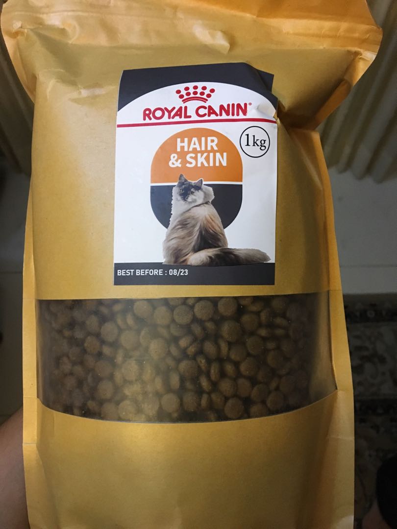 100 ORIGINAL ROYAL CANIN HAIR AND SKIN KIBBLE MAKANAN KUCING CAT