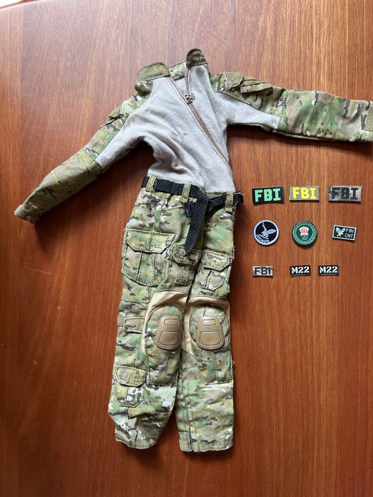 FBI SWAT HRT パッチ マルチカム - 個人装備