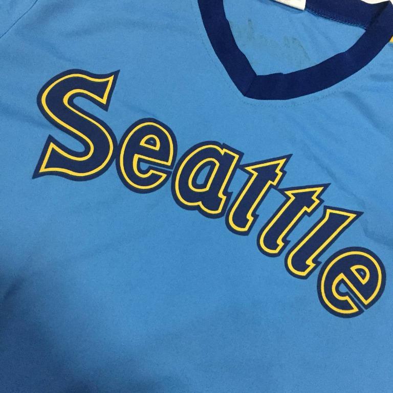 1971-74 SEATTLE MARINERS RETRO JERSEY, Men's Fashion, Tops & Sets, Tshirts  & Polo Shirts on Carousell