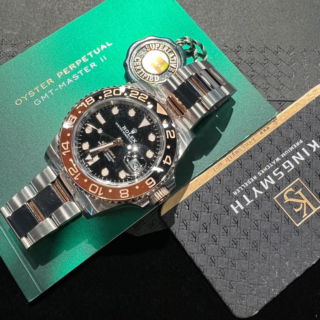 2019 Pre-Owned GMT MASTER II ROOTBEER 