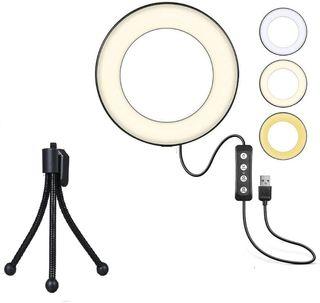 6'' Ring Light with Tripod Stand
