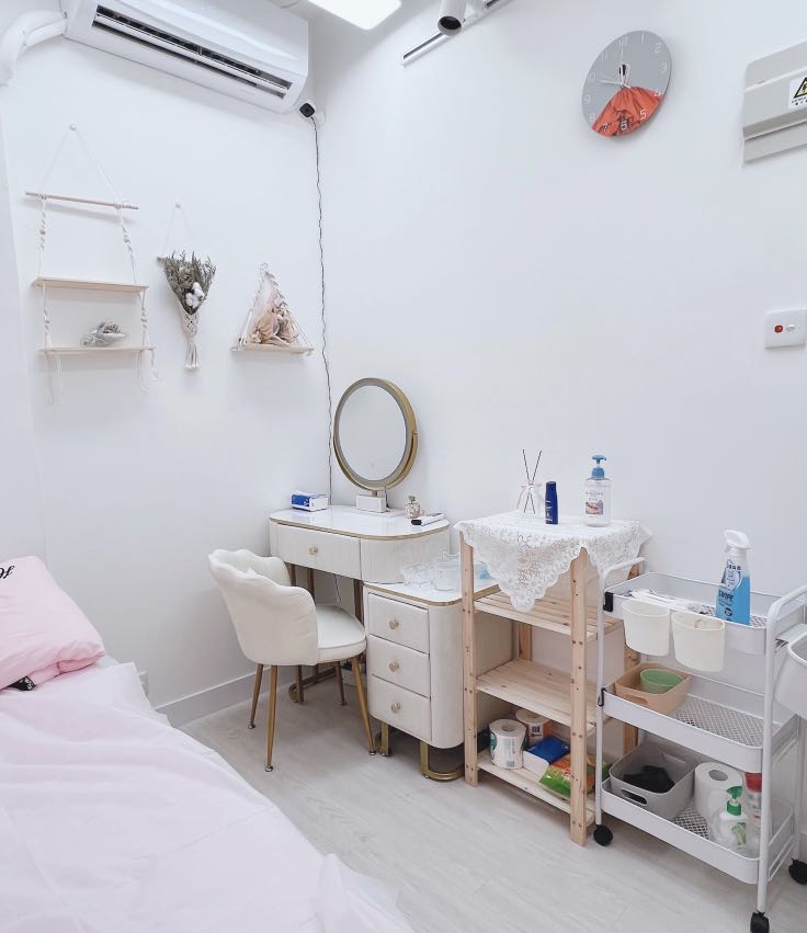 Beauty room / beauty bed / studio for rent in Kwun Tong, hourly or daily rental63437934331523111