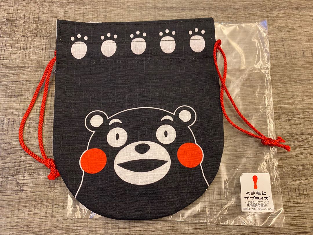 熊本熊束繩袋 女裝 手袋及銀包 銀包 卡片套 Carousell