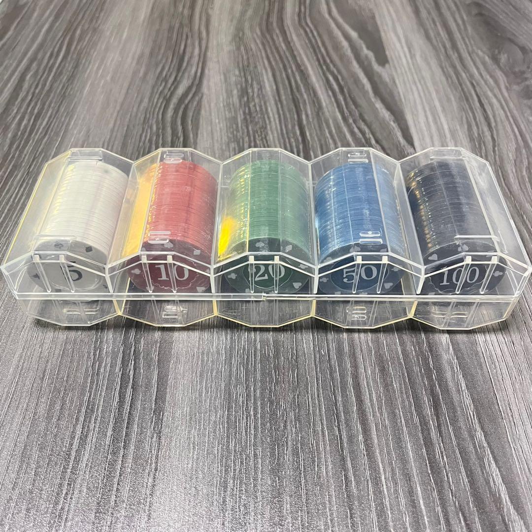 全新有蓋款籌碼5 10 20 50 100 適合打台灣麻雀廣東麻雀等等用chip chips, 興趣及遊戲, 玩具& 遊戲類- Carousell