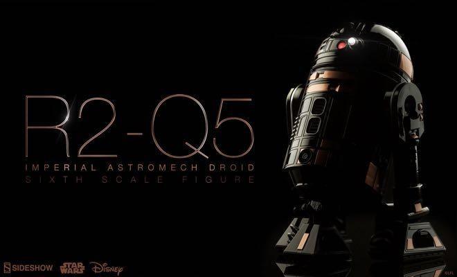 旺角店鋪現貨星球大戰1/6 R2-Q5 R2Q5 Star Wars Sideshow Imperial
