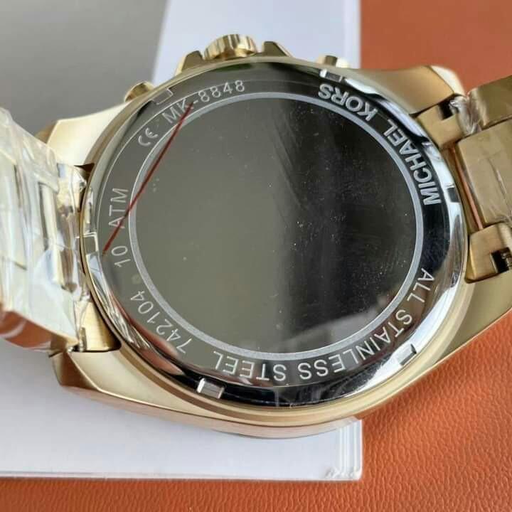 Michael kors top watch back