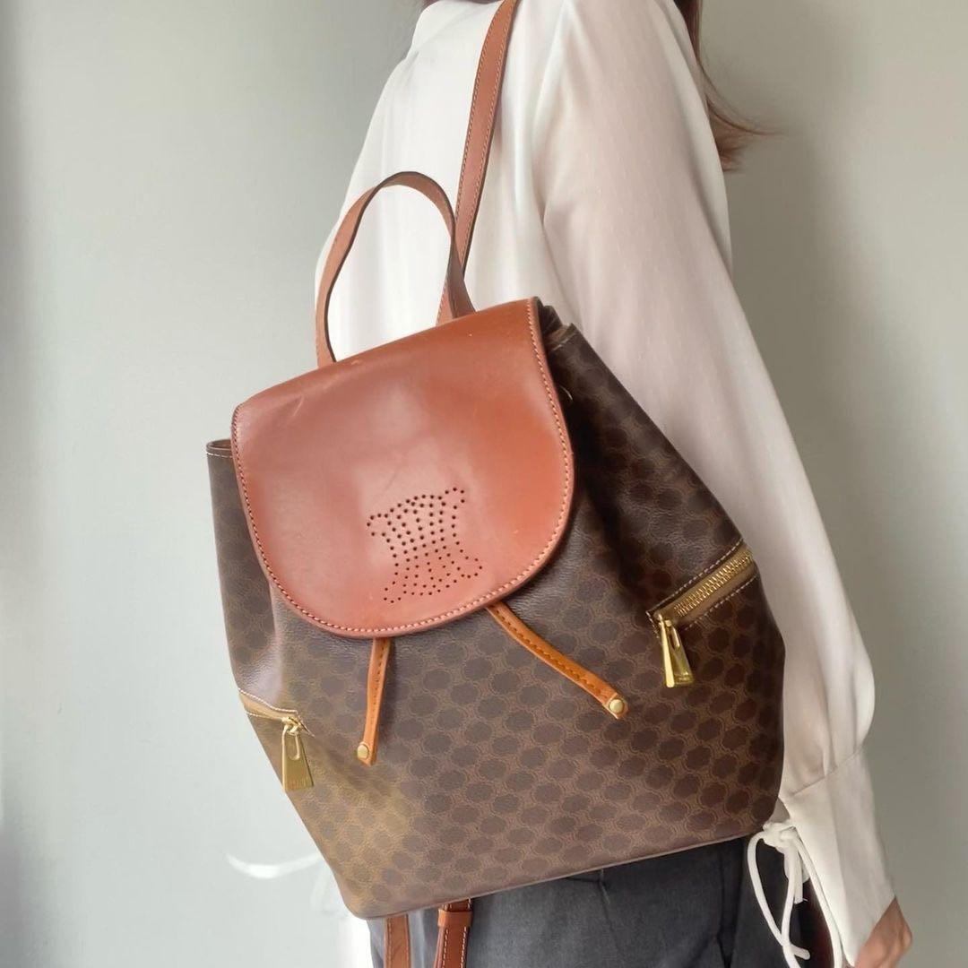 CELINE TRIOMPHE vintage Celine backpack