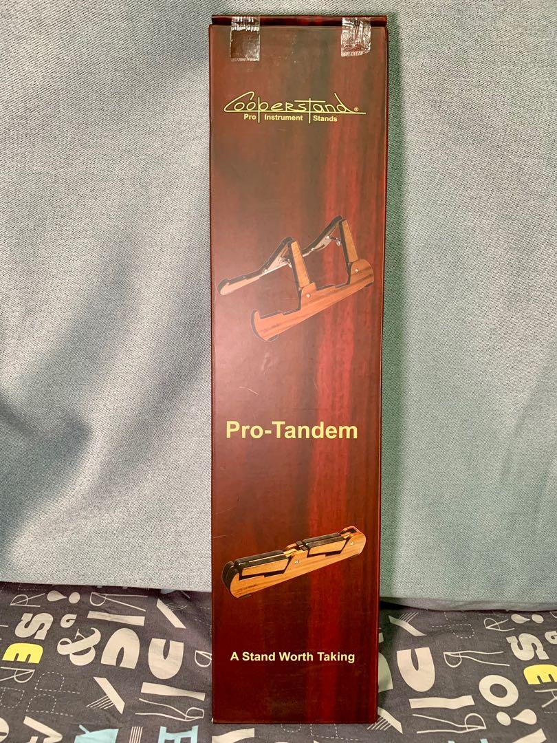 全新!] Cooperstand Pro-Tandem 摺疊結他架Guitar Stand, 興趣及遊戲