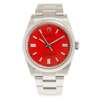 🔴 March 2022 Rolex Oyster Perpetual 41mm Red ref# 124300 [ DISCONTNUED ]
