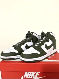 現貨 Nike DUNK 高筒 RETRO CARGO KHAKI 綠色 橄欖綠