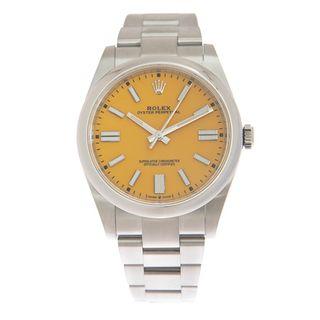 🟡 November 2021 NOS Rolex Oyster Perpetual 41mm Yellow ref# 124300 [ DISCONTINUED ]