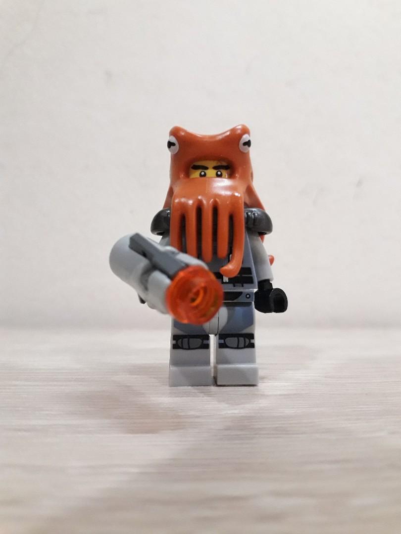 ORIGINAL LEGO NINJAGO MOVIE SERIES 1 SHARK ARMY OCTOPUS NUMBER
