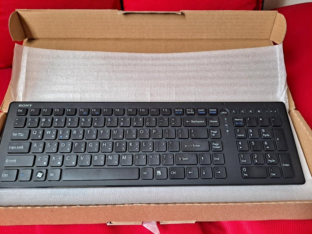 全新SONY VAIO VGP-WKB11 中文無線鍵盤+SONY VAIO VGP-WMS30無線滑鼠組