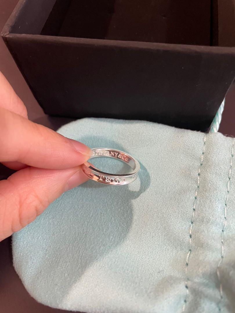 全新Tiffany 1987 ring US7 size, 女裝 