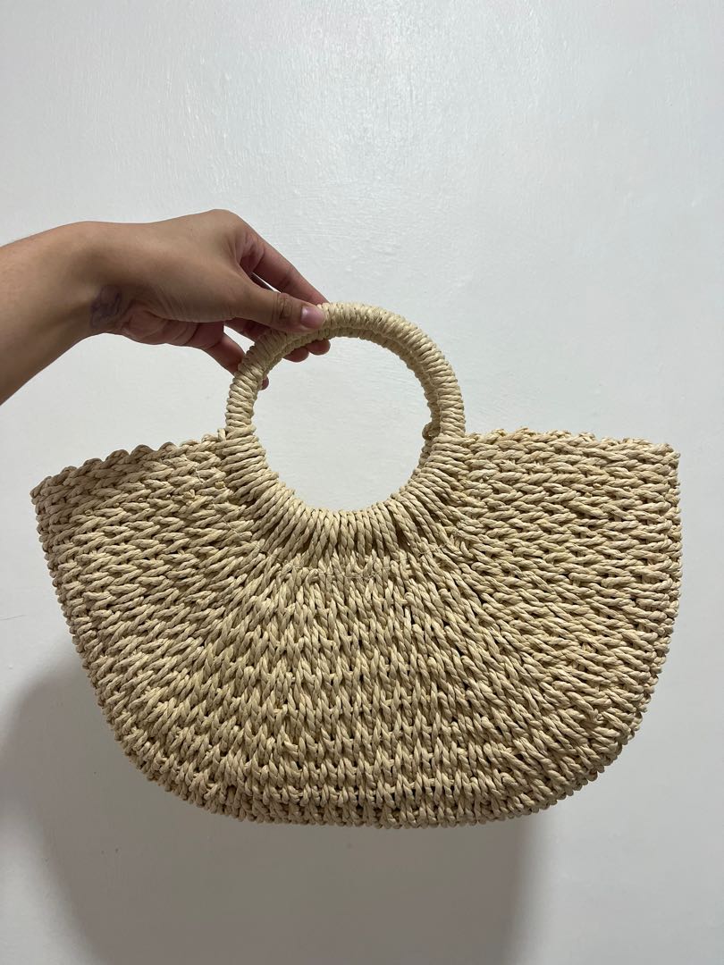 Abaca bag, Women's Fashion, Bags & Wallets, Beach Bags on Carousell