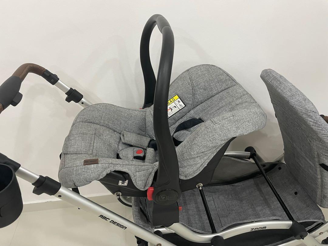 ABC Design Zoom Tandem twin stroller not city select, combi, Graco