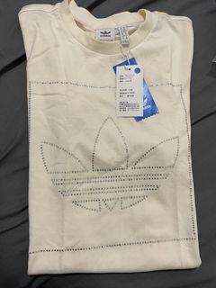 Adidas 洋裝 長洋 長版 水鑽