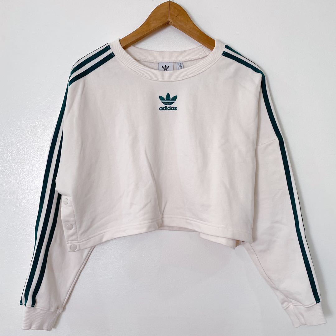 Adidas crop sweater store
