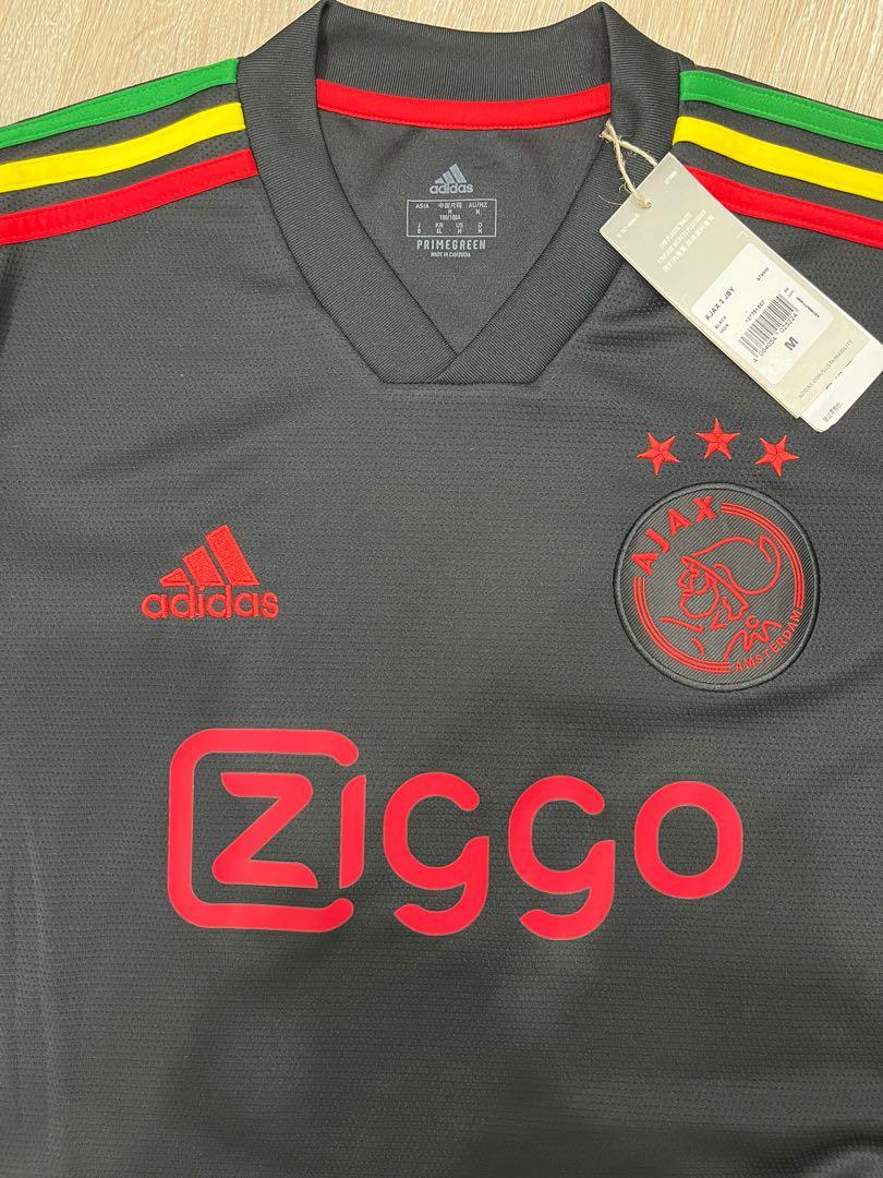 Ajax Bob Marley Jersey, Men's Fashion 