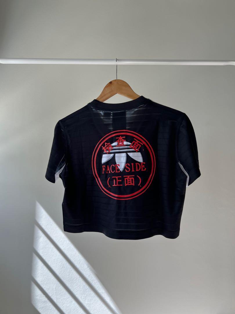 Alexander wang adidas outlet crop top