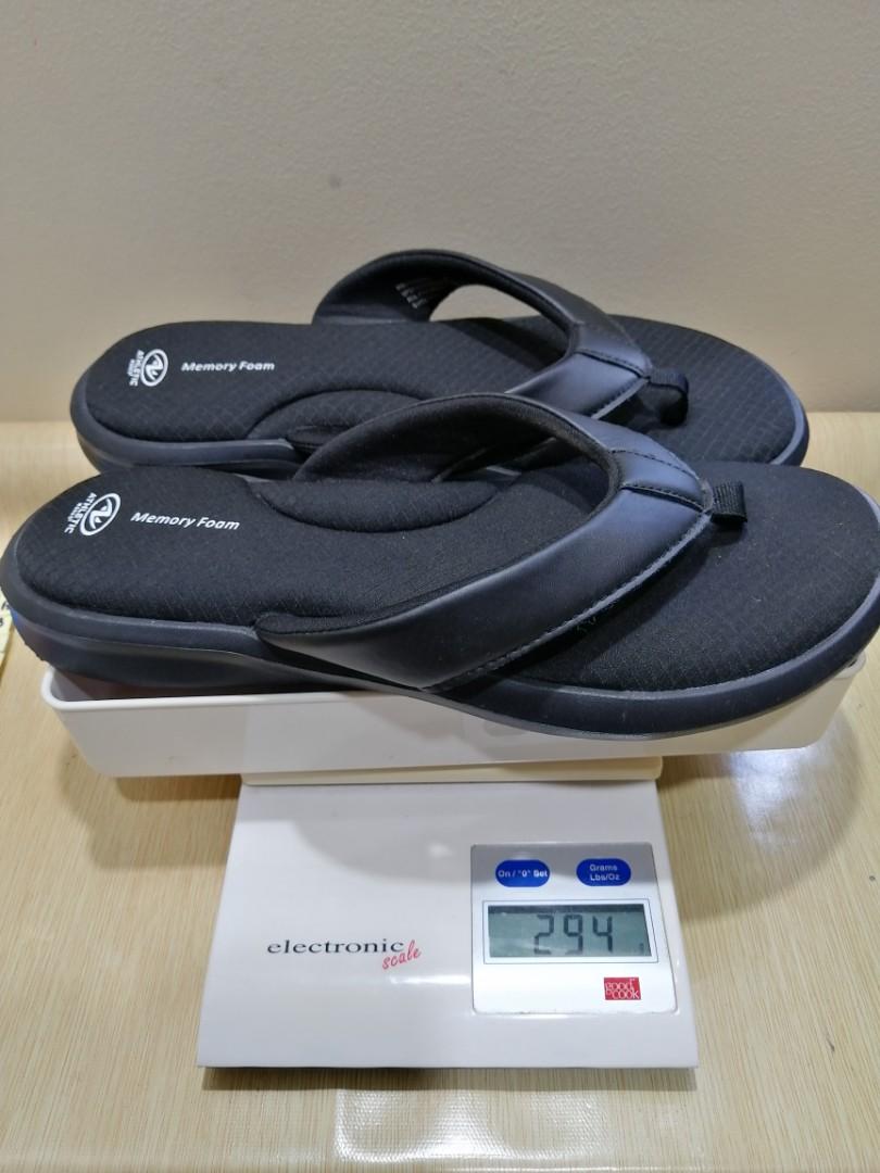 Athletic works memory foam sandals on sale